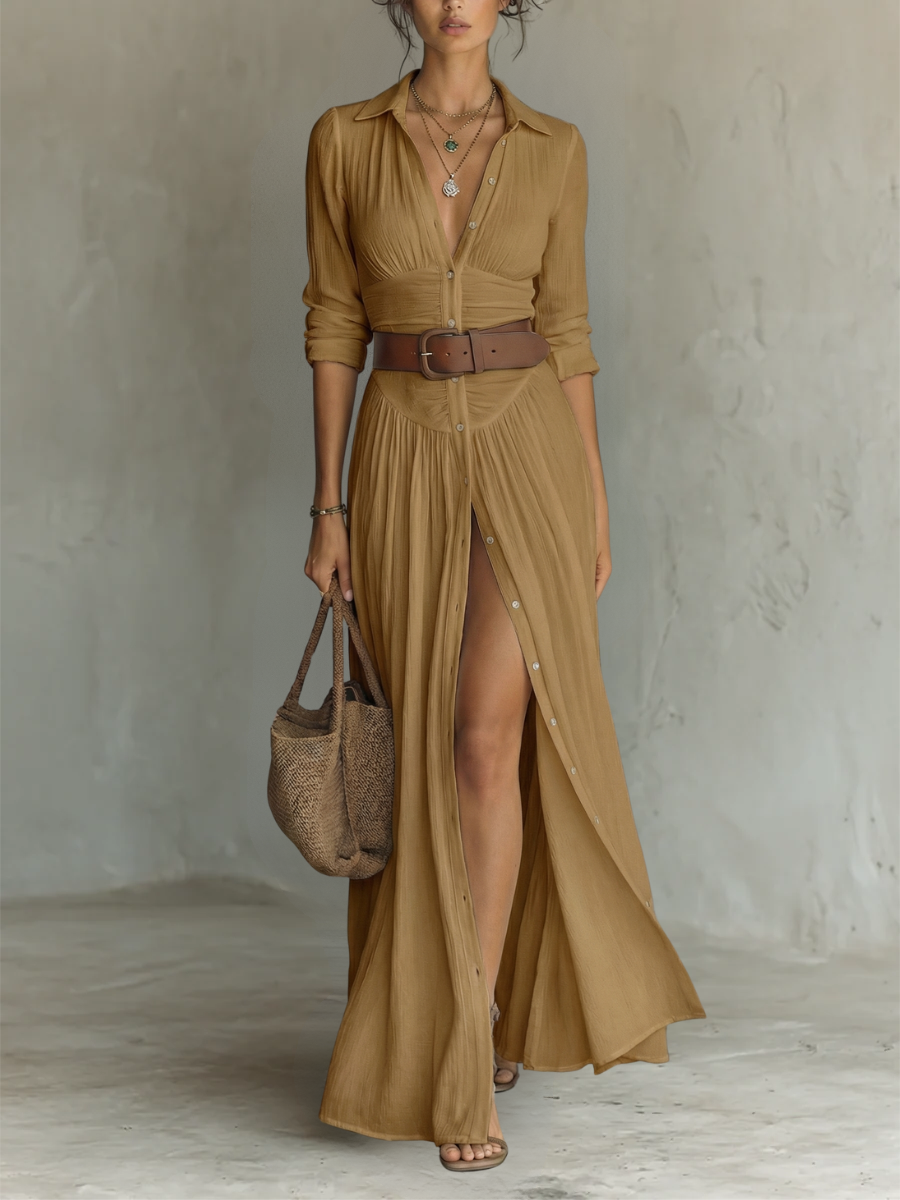 Elegant Cotton Maxi Dress 🤍| Boho Chic, Effortless & Timeless