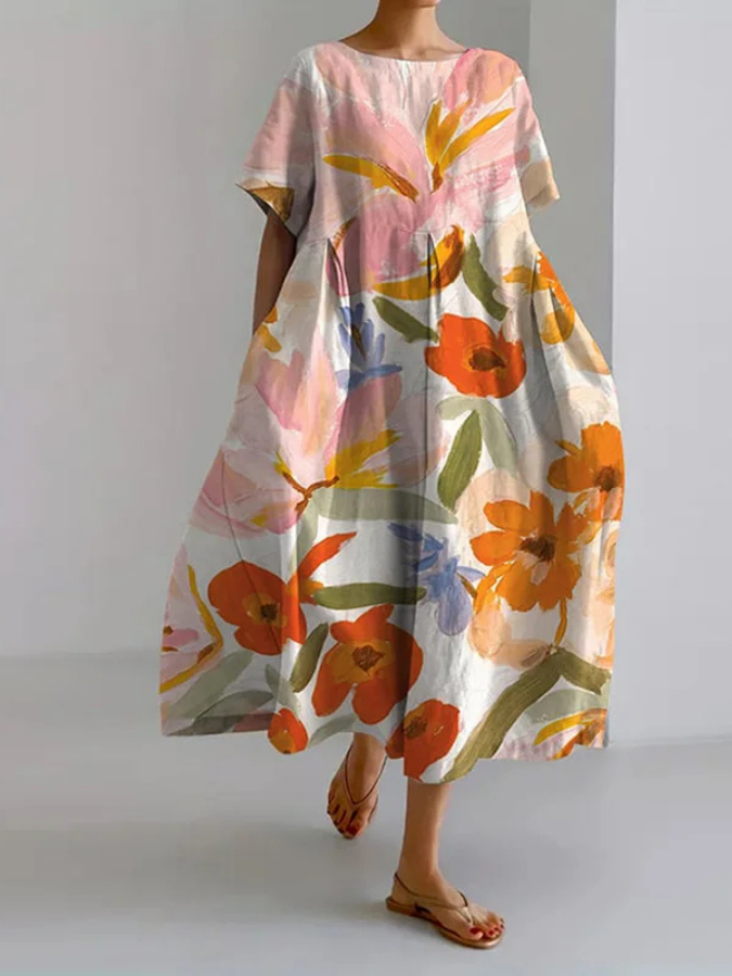 Sophia™ Floral Breeze Midi Dress