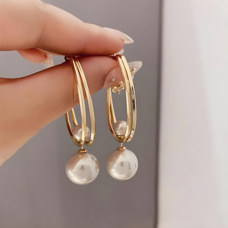 Tyla™ Vintage Pearl Earrings