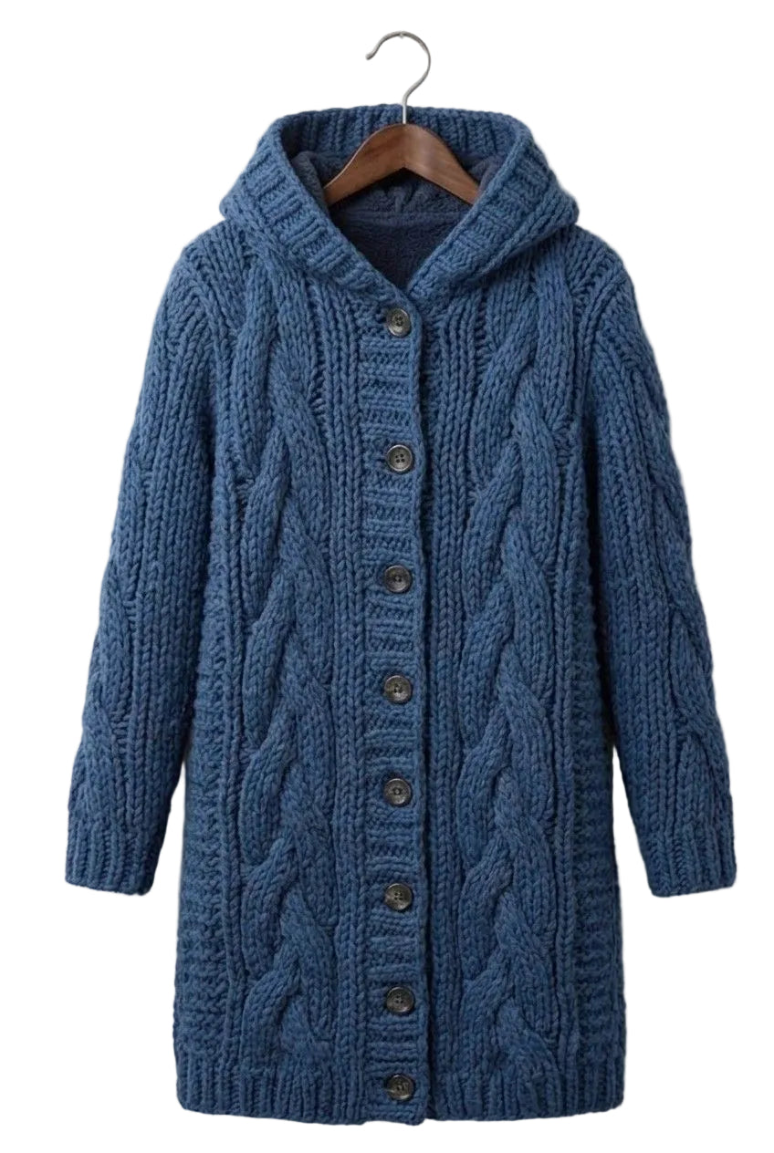 Karina Cozy Cable Knit Cardigan