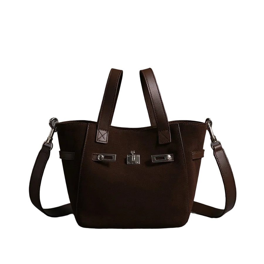 Melania Mini Suede Tote