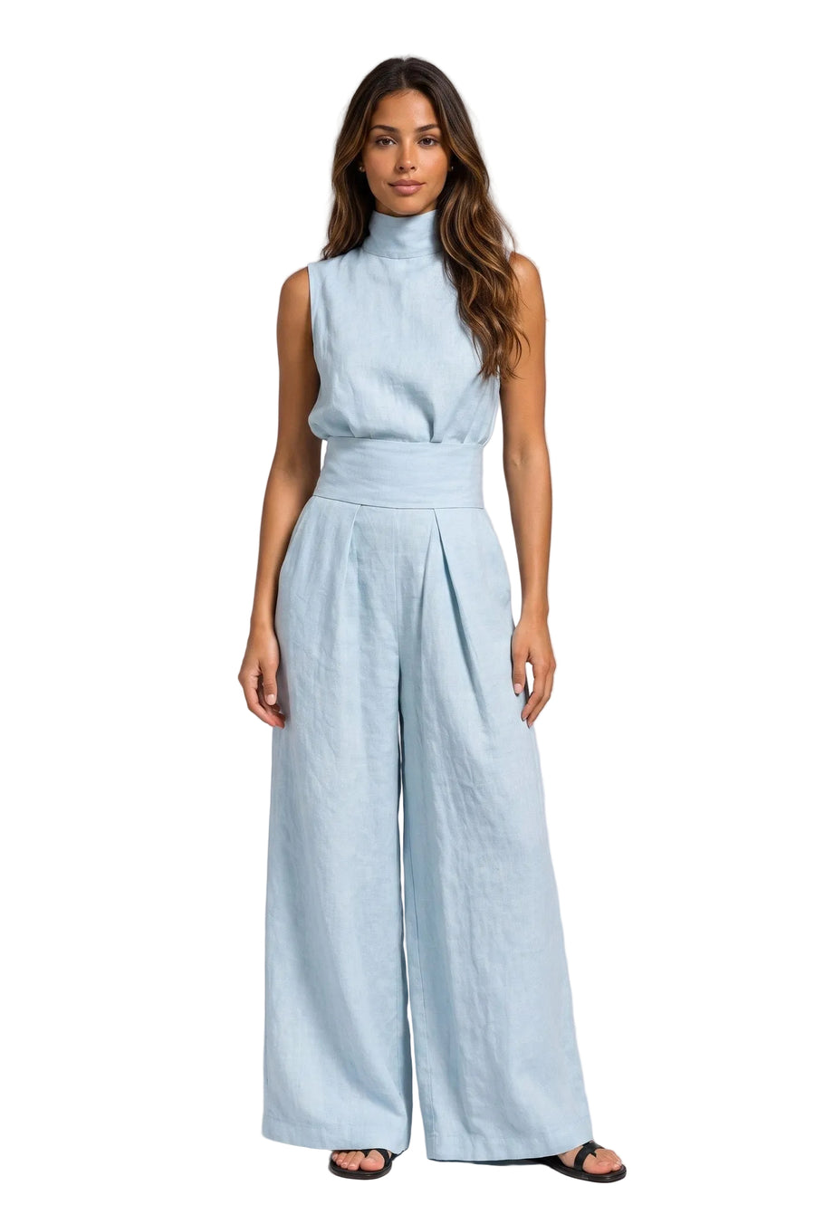 Laia™ Linen Blend Two-Piece Set