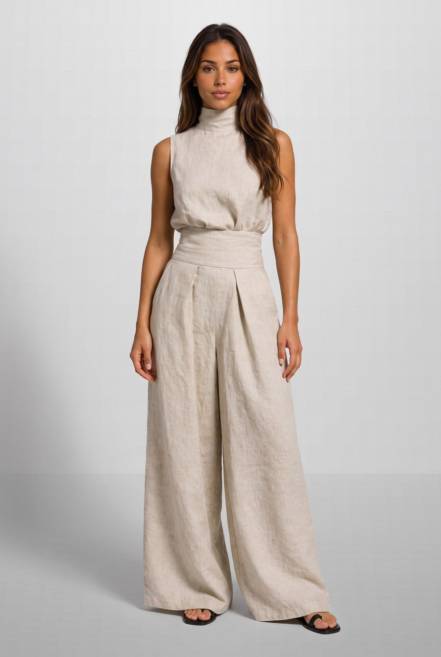 Laia™ Linen Blend Two-Piece Set