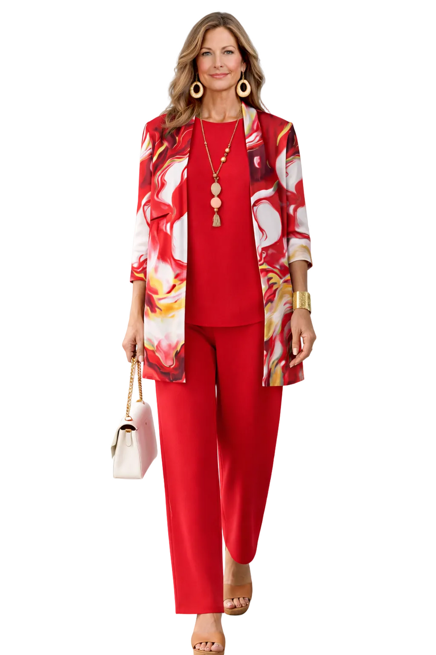 Ruby Blossom 3-Piece Set
