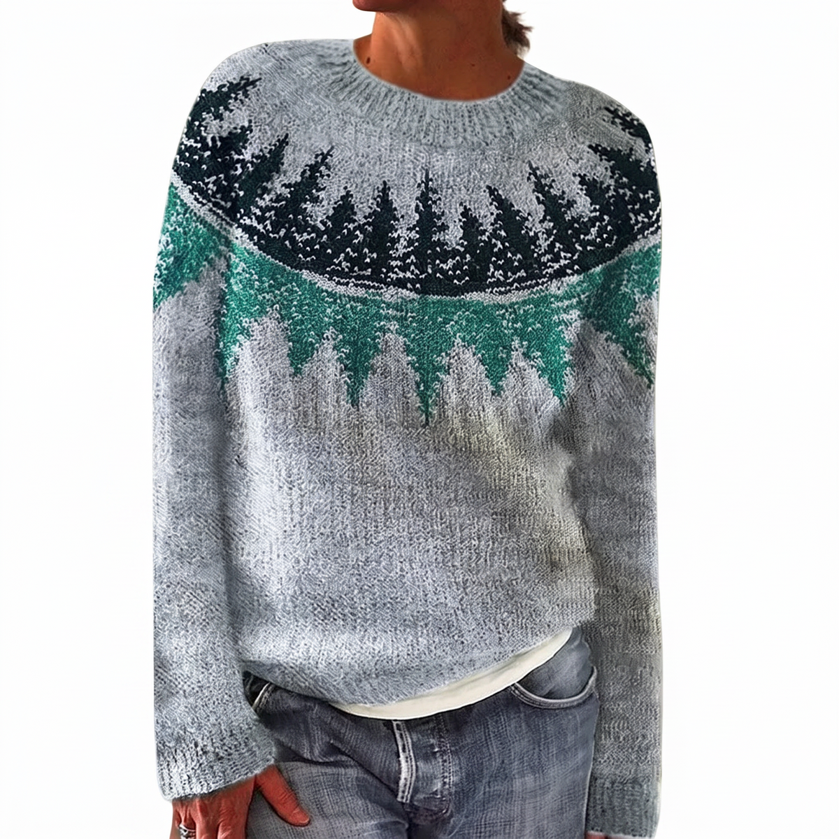 Delaney™ Classic Nordic Knit Sweater