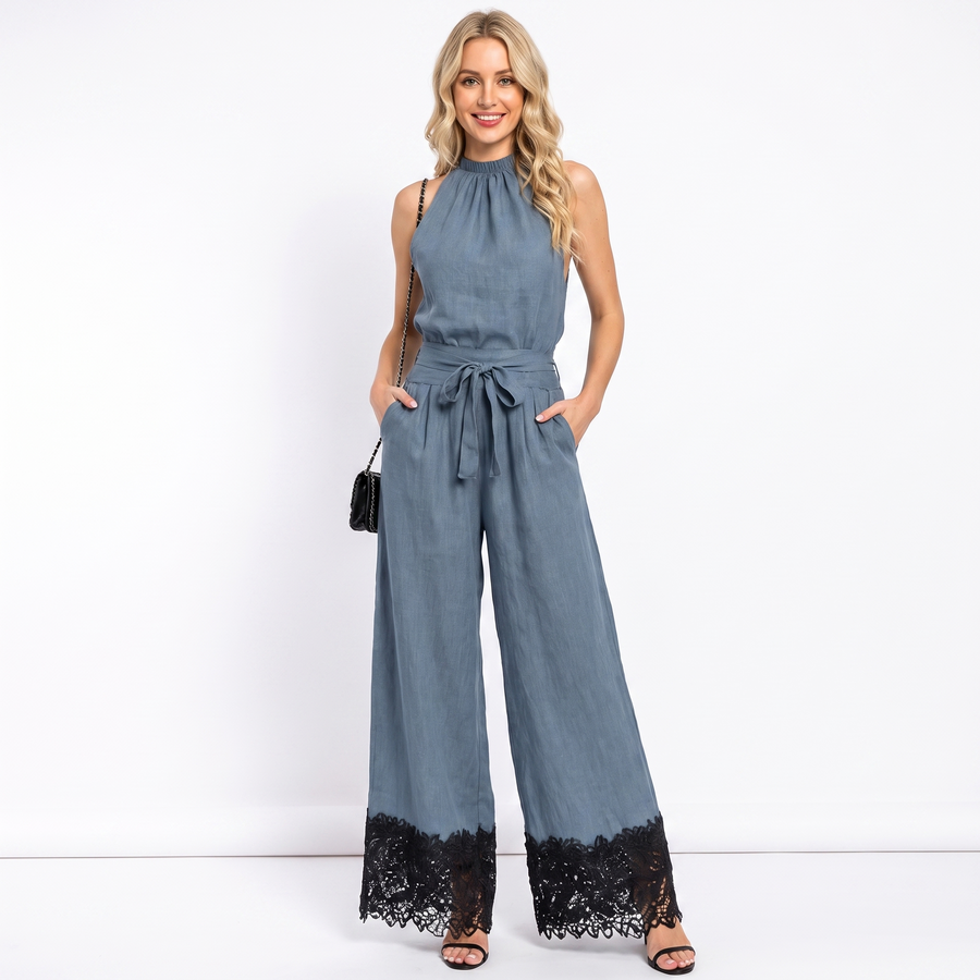 Avery Cropped Knit Cardigan with Rib Trim