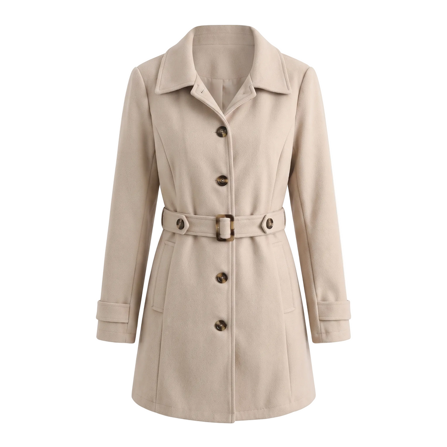 Elara Chic Trench Coat