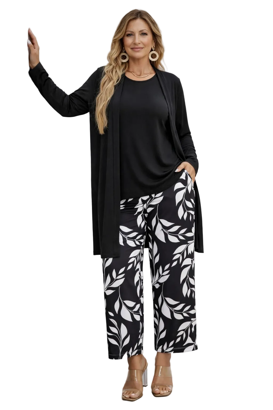 Elegant 3-Piece Black Set