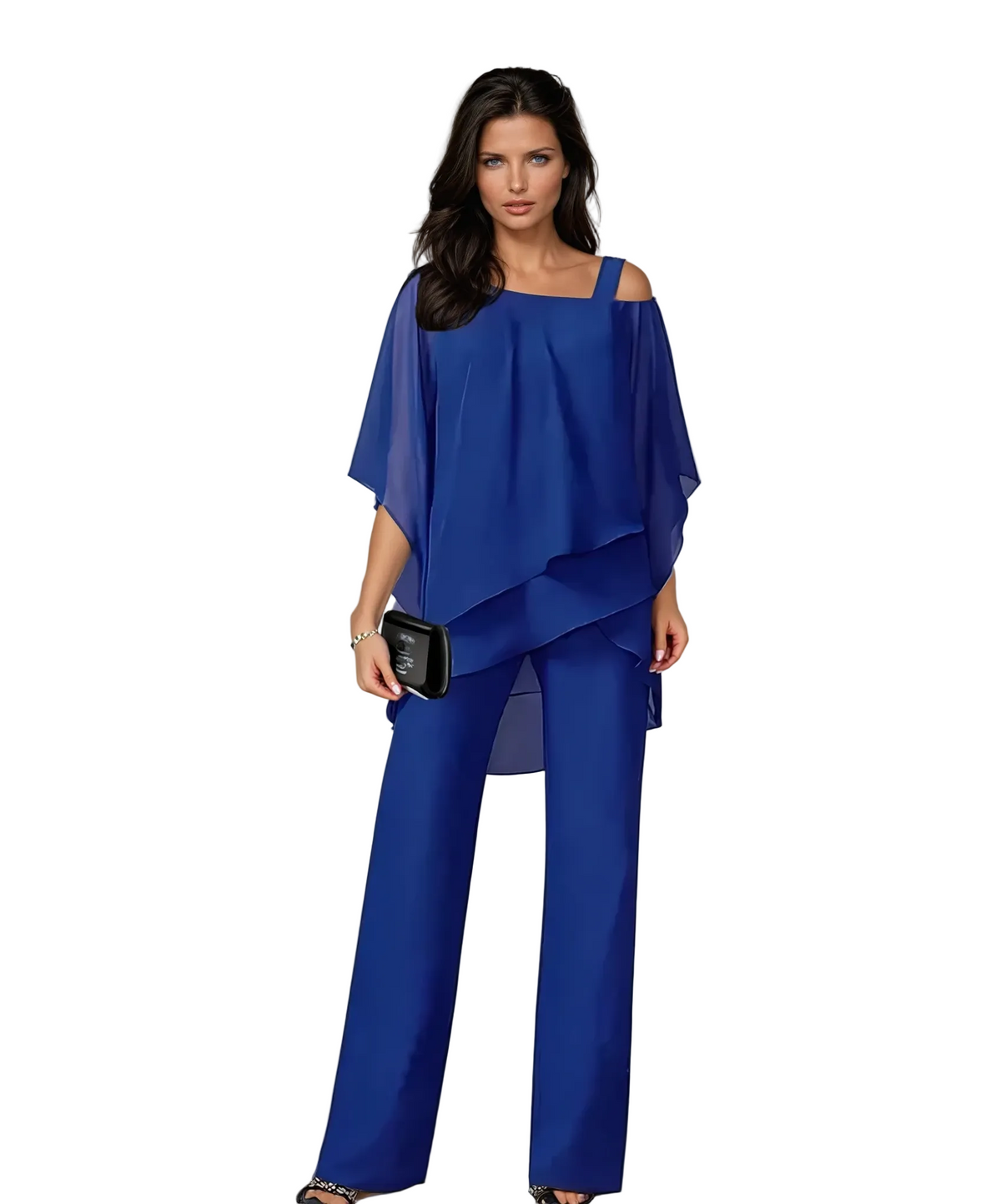 Elegant Flow Wide-Leg Pants Set