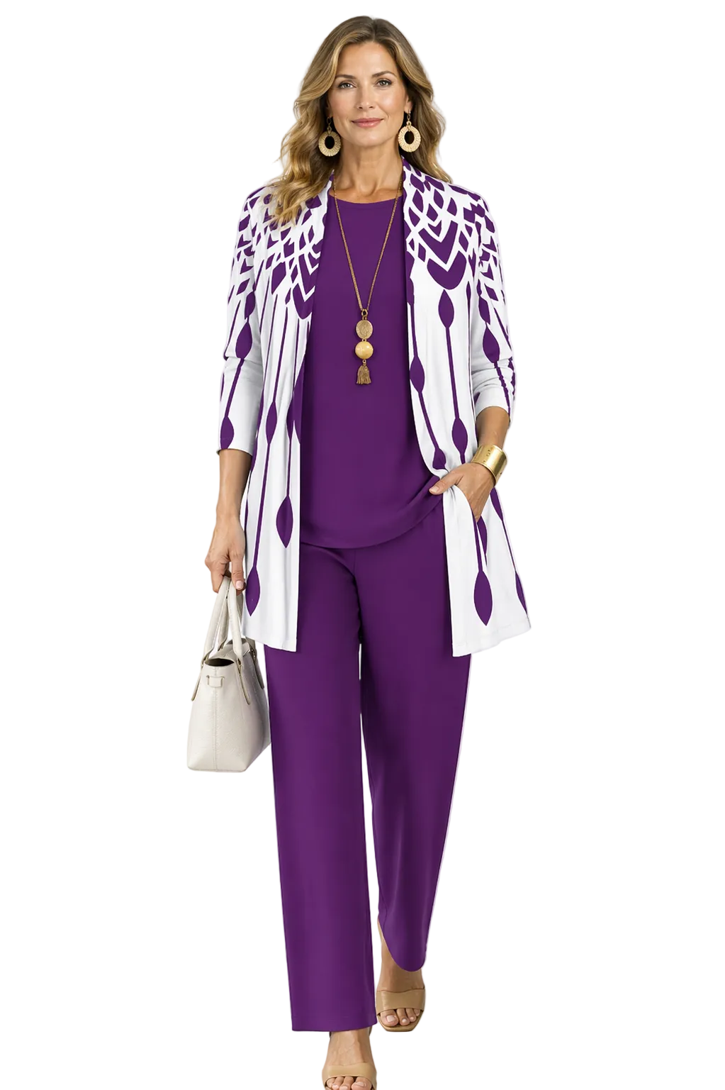 Amelia Purple 3-Piece Set