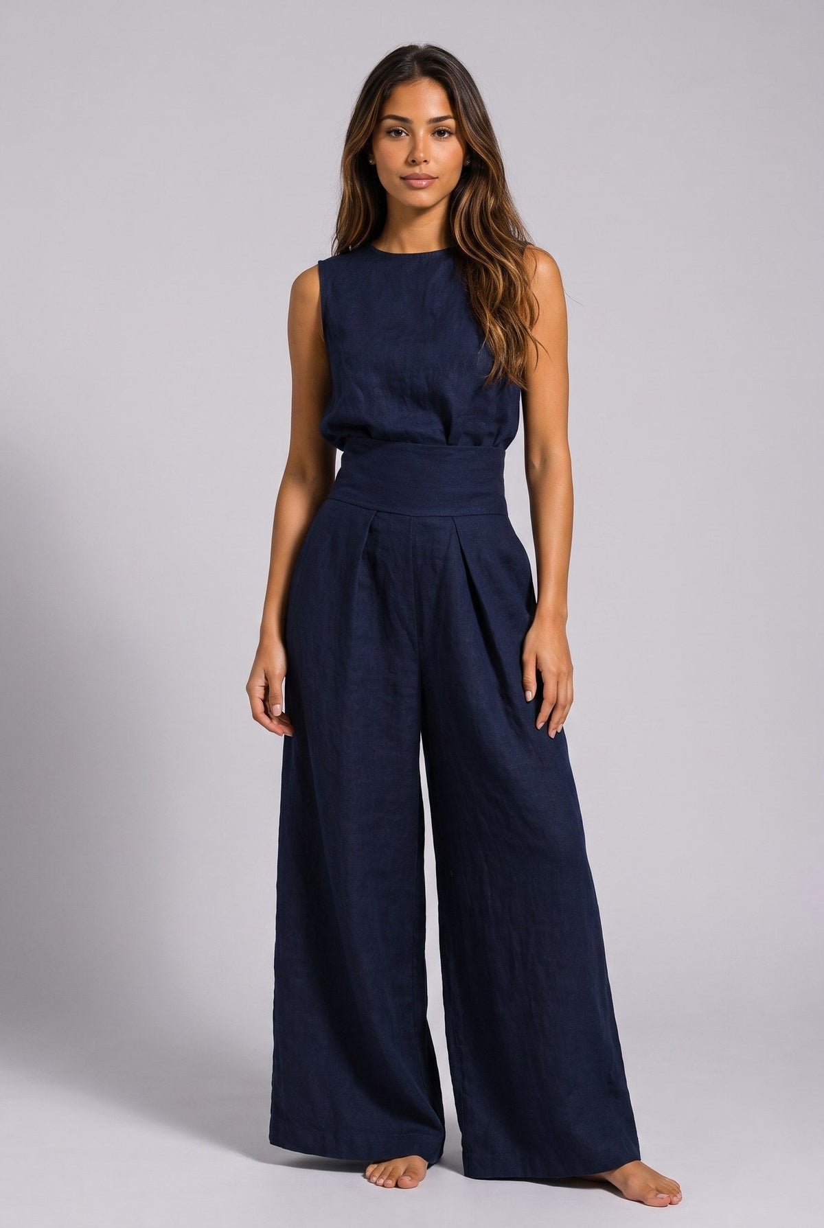 Laia™ Linen Blend Two-Piece Set